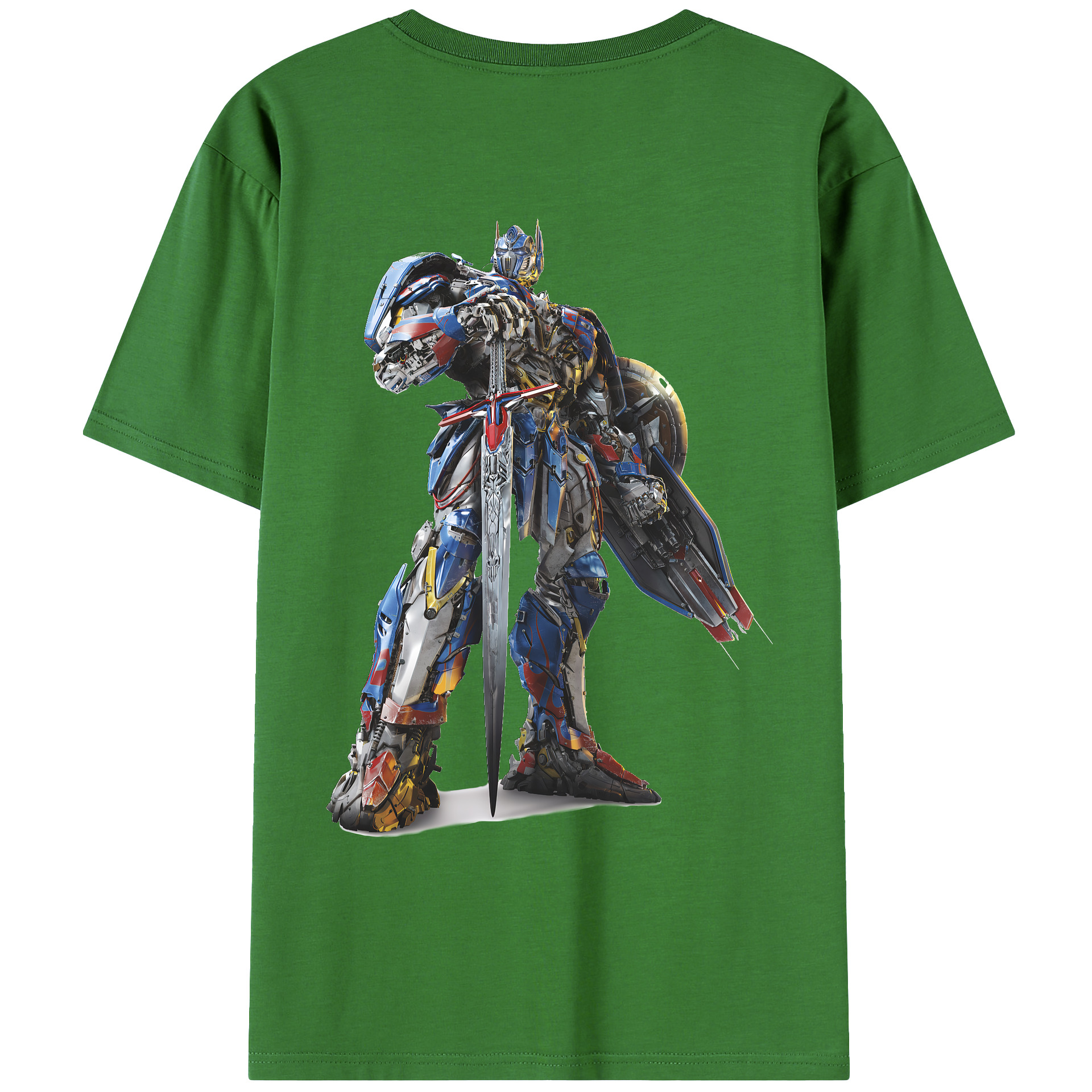 （画像用） Transformers トランスフォーマー レディース半袖Tシャツ(バックプリント)